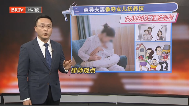 劉亞峰律師受邀參加《法治進(jìn)行時》欄目就“離異夫妻爭奪女兒撫養(yǎng)權(quán)發(fā)表看法